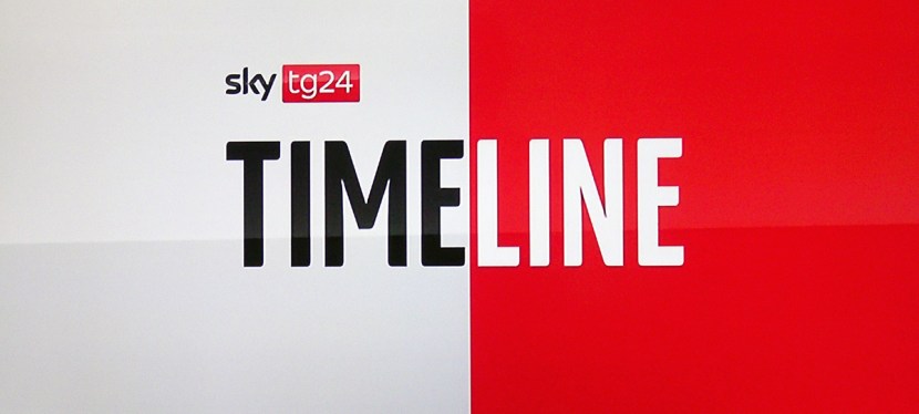 Partecipazione alla trasmissione Timeline di Sky&nbsp;TG24